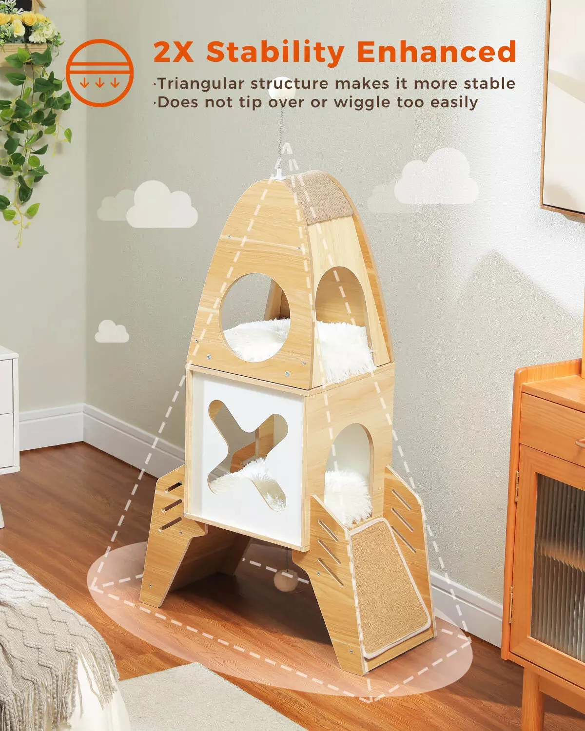 110cm Cat Tree/ Cat Tower