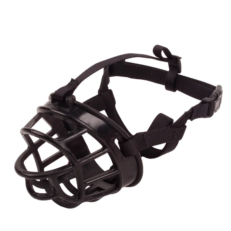 Adjustable Dog Soft Plastic Muzzle-XS