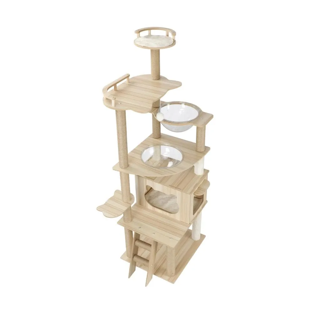 Alopet Cat Tree 174cm Cat Tower with Cat Scratching Post and Cat Condo