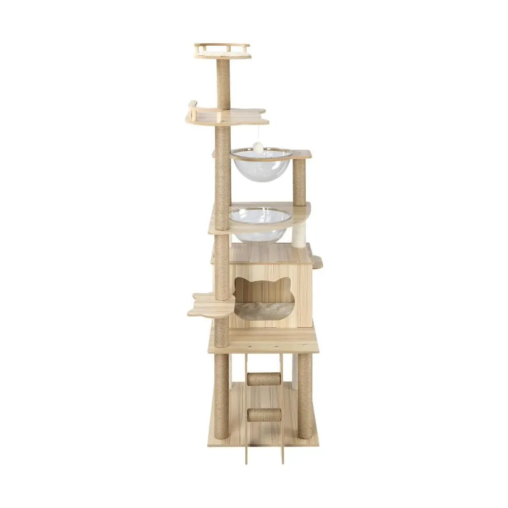 Alopet Cat Tree 174cm Cat Tower with Cat Scratching Post and Cat Condo