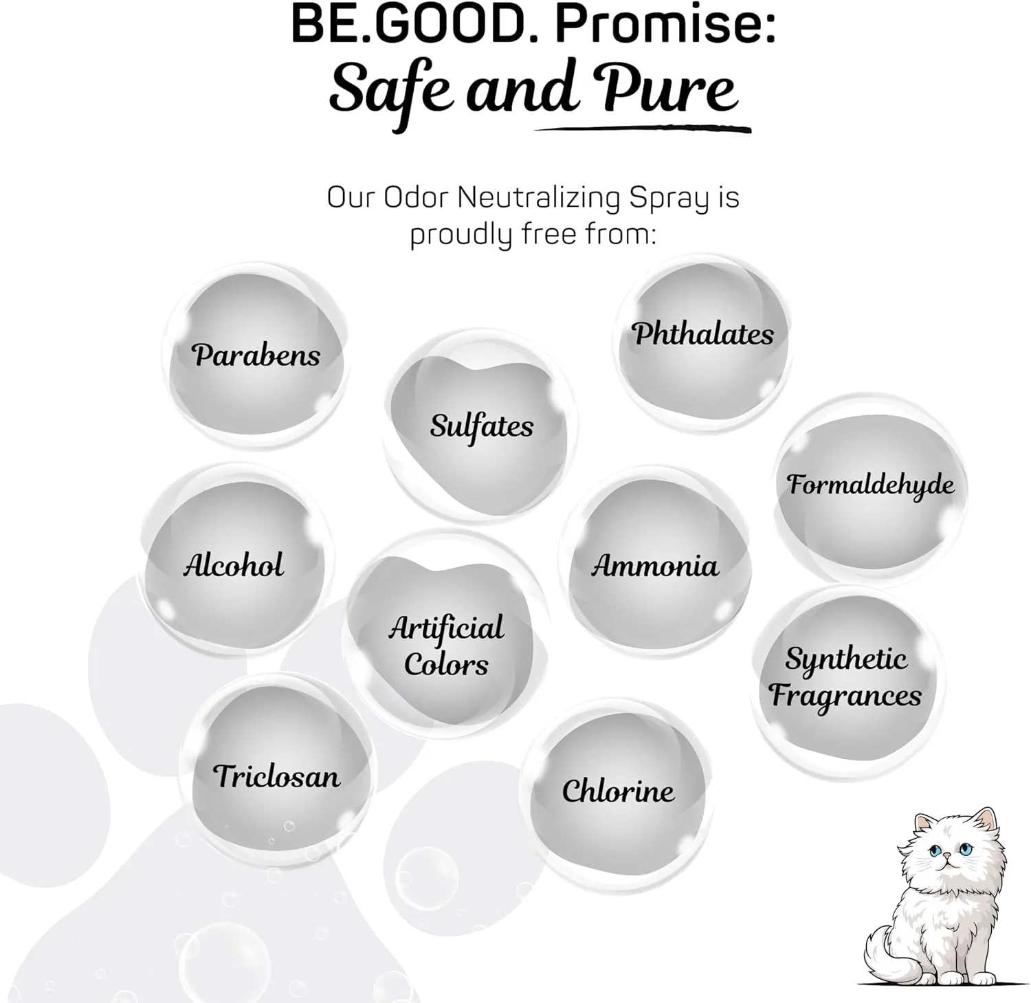 BE.GOOD. Pet Odor Eliminator, 16oz Spray, Citrus Agave - Pet Odor Eliminator for Home - Dog Urine Odor Eliminator - Pet Odor Remover, Green