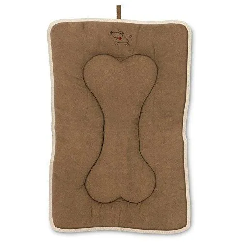 Best Pet Supplies MT860C-L Double Sided Dog Crate Mat, Large, Light Brown