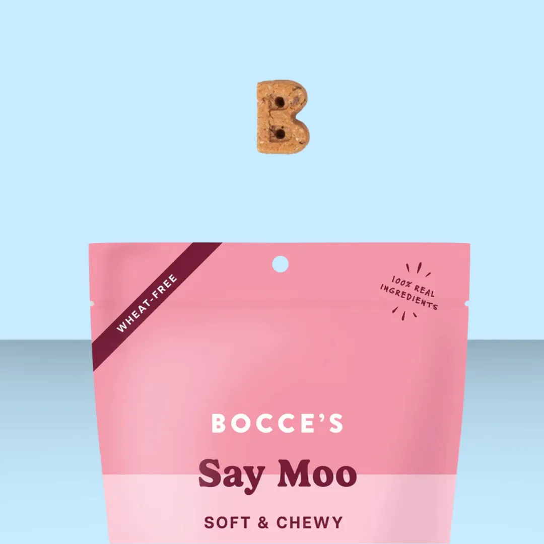 Bocce's Bakery Soft & Chewy Say Moo 6oz