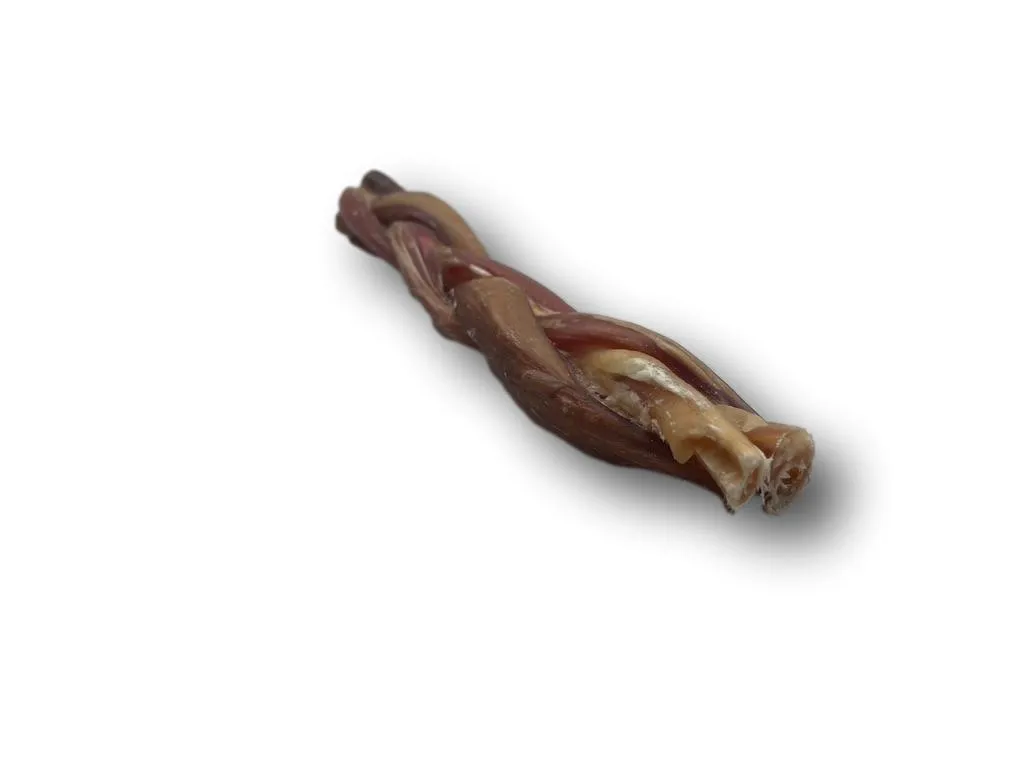 Bully Stick 6" Braided Dog Treat
