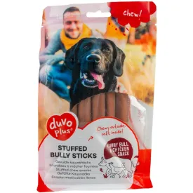 Chew! Stuffed Bully Sticks 15Cm - 10Pcs -310G Brown