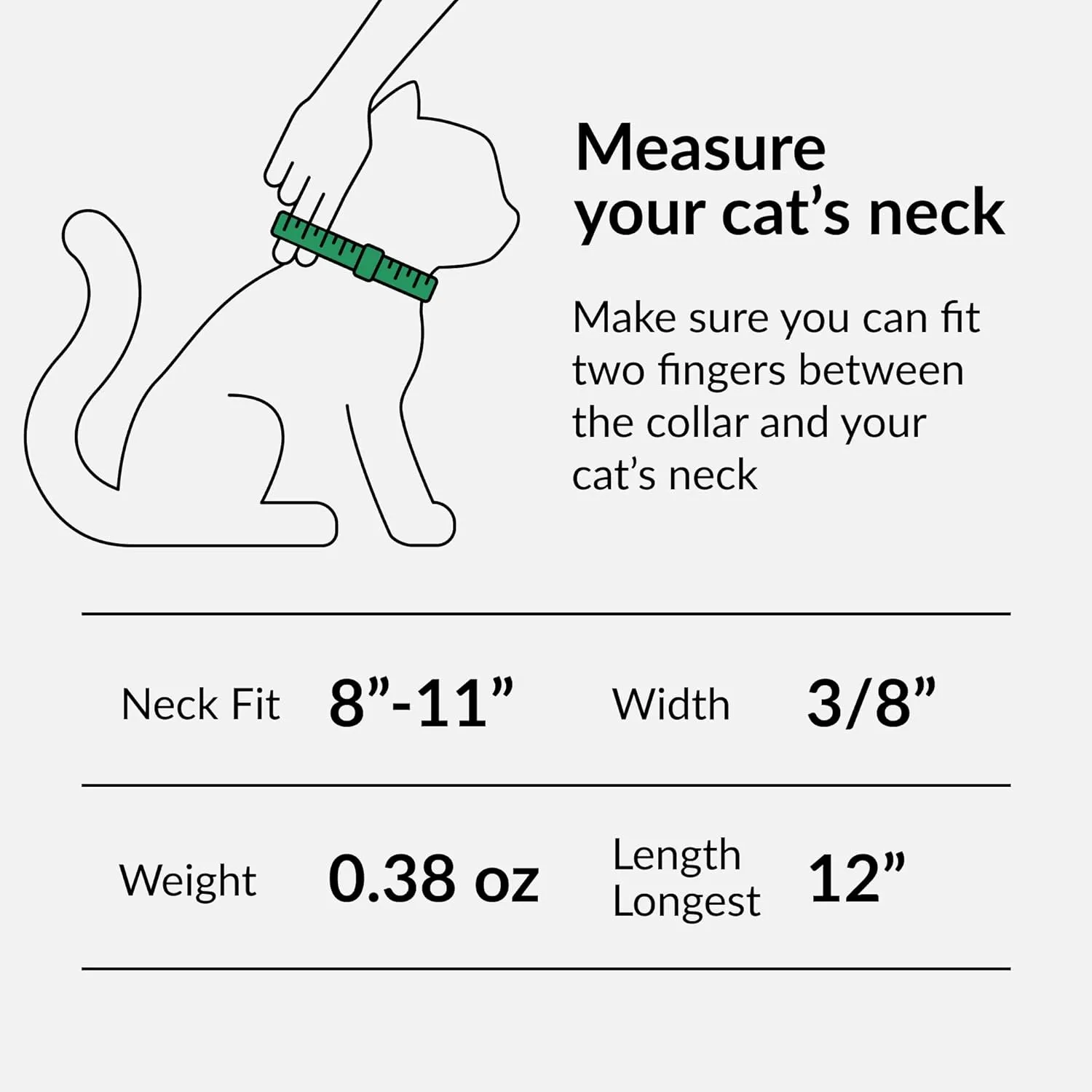 CollarDirect Leather Cat Collar, Cat Safety Collar with Elastic Strap, Kitten Collar with Bell Black Blue Red Orange Lime Green (8-11 Inch, White)