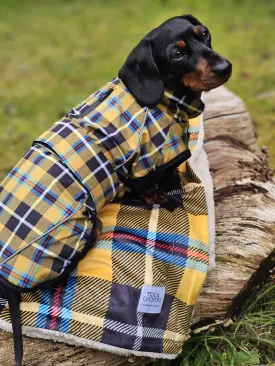 Cornish Tartan Waterproof Dog Coat