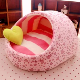 Cute Washable Slipper Shape Dog Bed with Cushion for Small/Medium Dogs as Yorkies, Chihuahua, Shih Tzu, Cats and Medium Pets