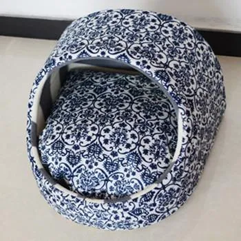 Cute Washable Slipper Shape Dog Bed with Cushion for Small/Medium Dogs as Yorkies, Chihuahua, Shih Tzu, Cats and Medium Pets