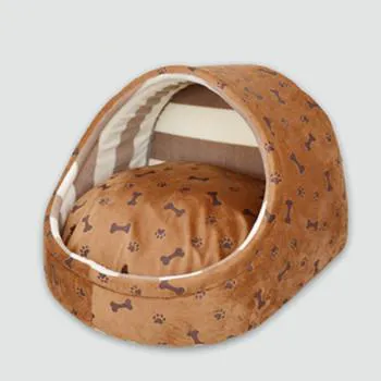 Cute Washable Slipper Shape Dog Bed with Cushion for Small/Medium Dogs as Yorkies, Chihuahua, Shih Tzu, Cats and Medium Pets