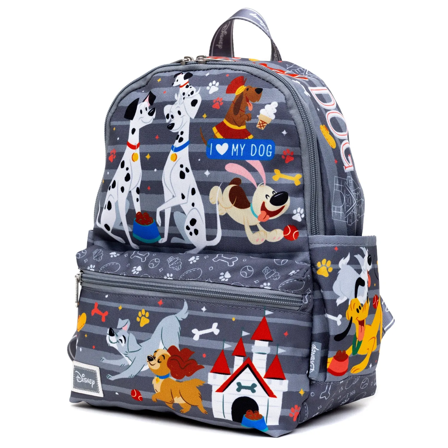 Disney Dogs 13-inch Nylon Backpack