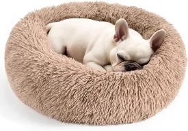 Dog Beds Large Sized Dog and Cats, 32in Pet Beds for Large Pet, Washable Indestructible Extra Large (Camel)