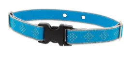 DogWatch Receiver Replacement Collar Wide 1" - Reflective Blue Diamond