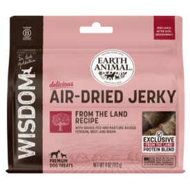 Earth Animal Wisdom Air-Dried Jerky for Dogs From the Land