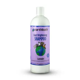 Earthbath Light Color Coat Brightening Lavender Shampoo for Dogs & Cats (16 oz)