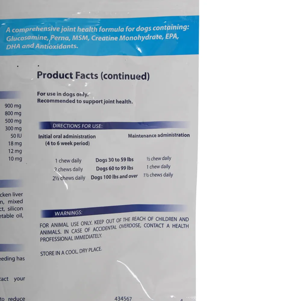 Flexadin Plus Chews for Large Dogs, 90 Count