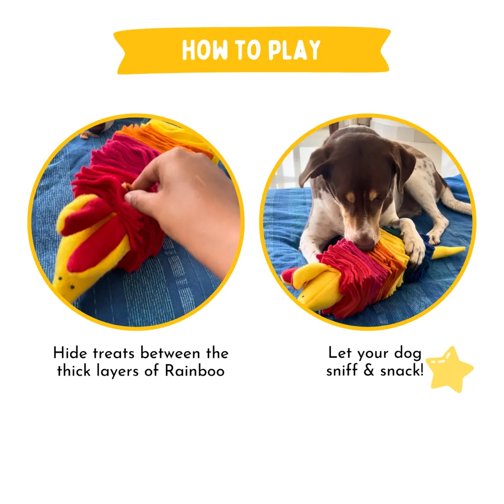 For The Love Of Dog Rainboo Snuffle Toy for Dogs