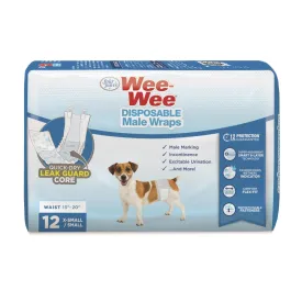 Four Paws Wee Wee Disposable Male Wrap
