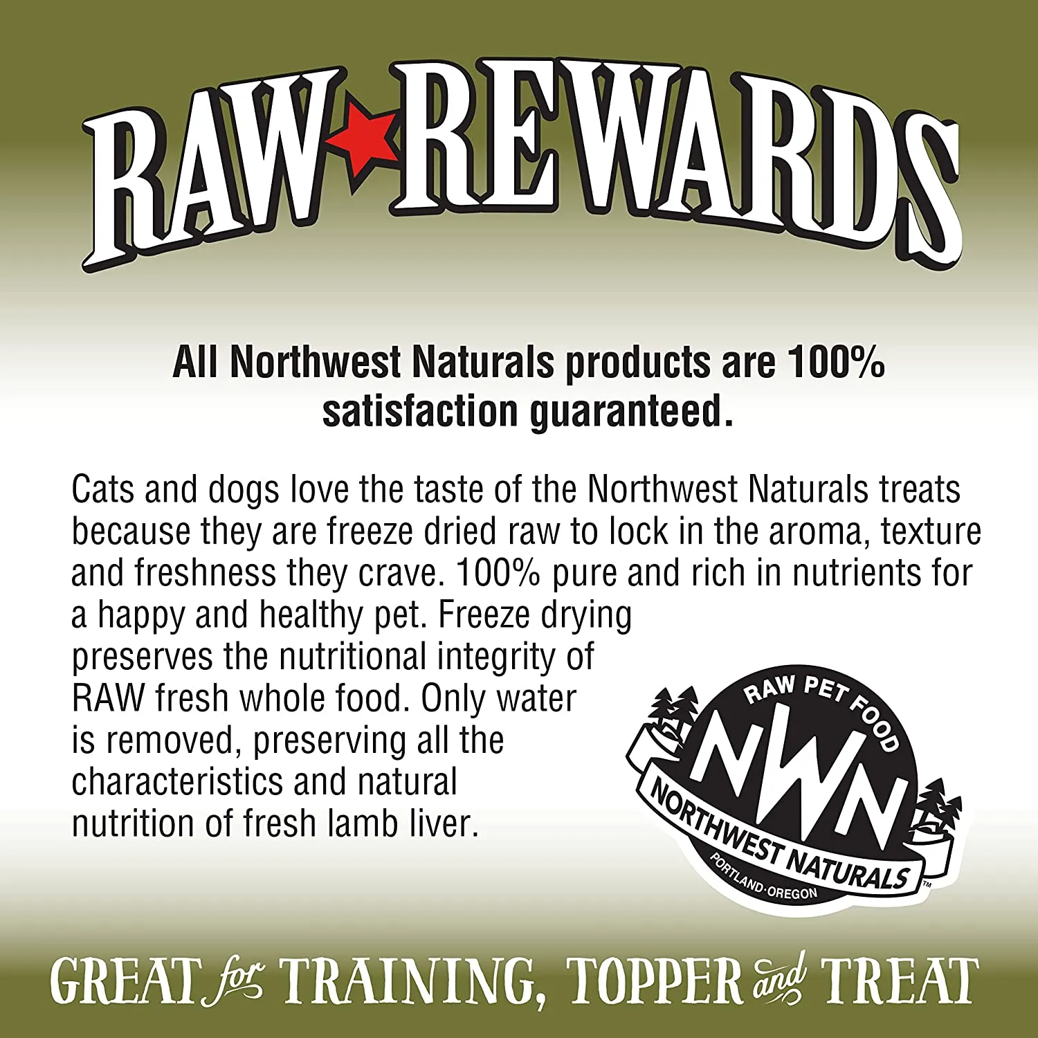 Freeze Dried New Zealand Lamb Liver by Raw Rewards NWN