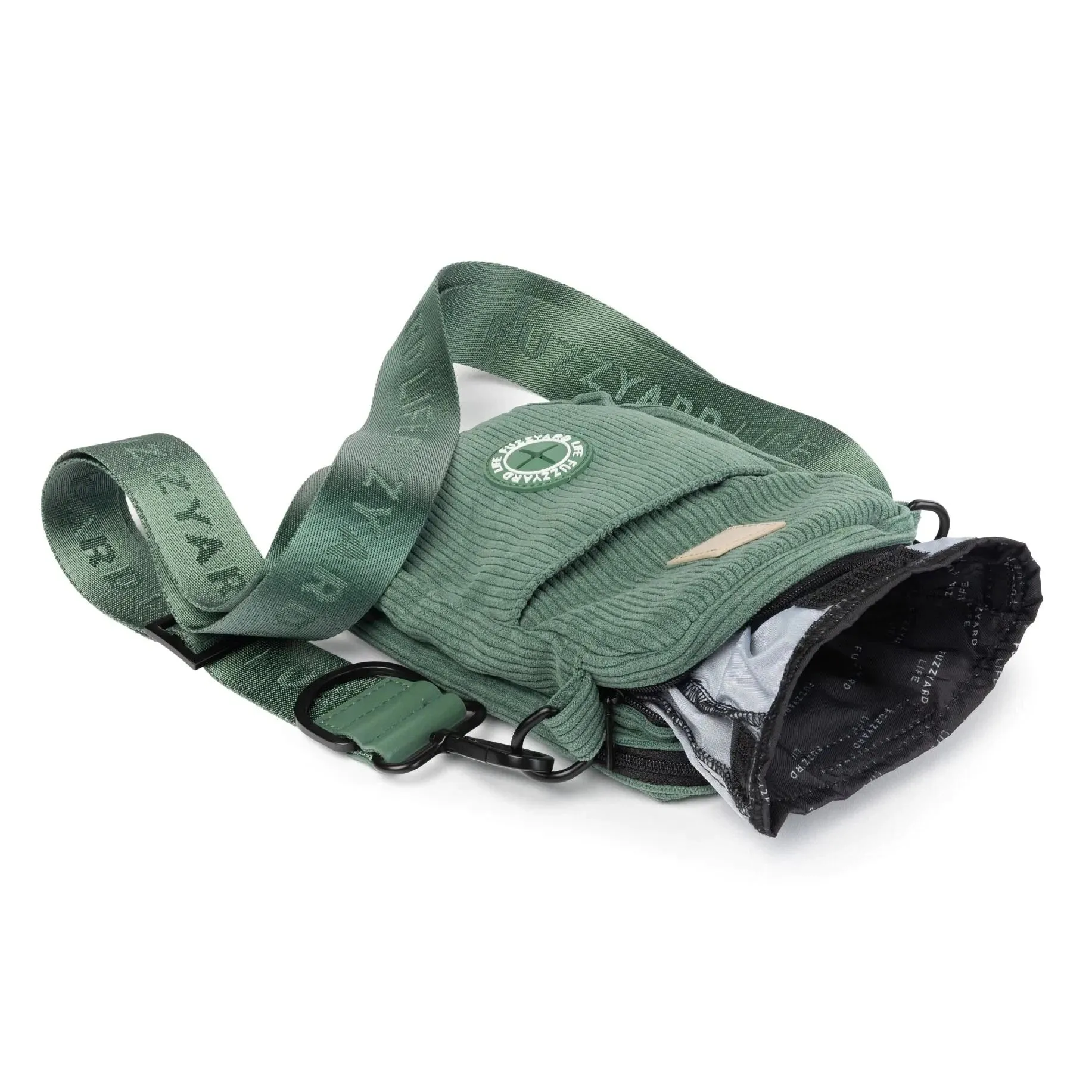FuzzYard Life Corduroy Cross Body Bag Myrtle Green^^^