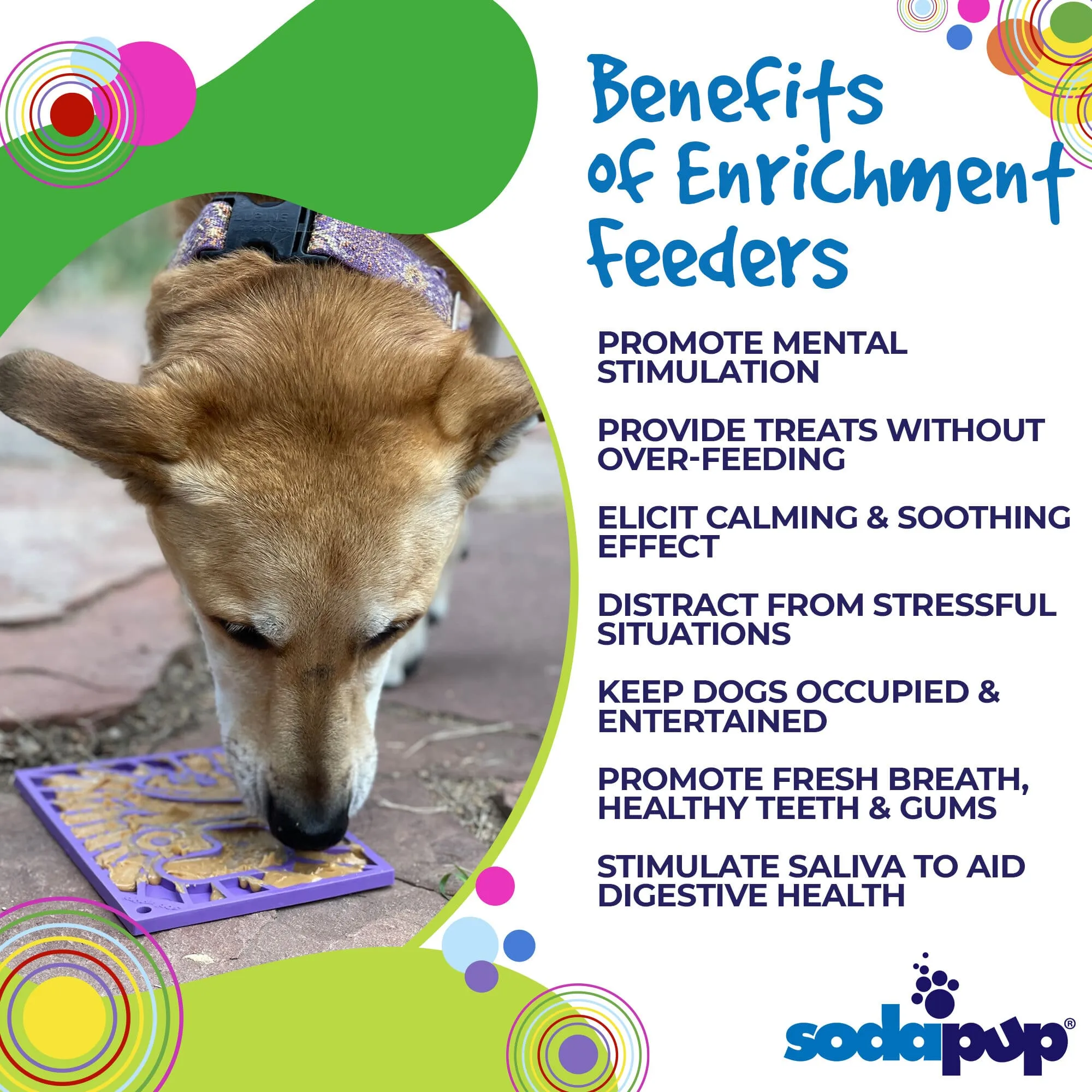 Groovy Love Design eMat Enrichment Lick Mat - small