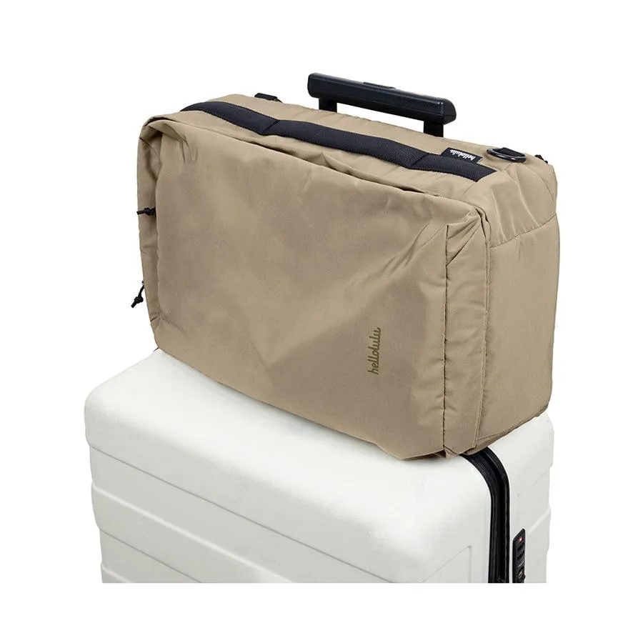 HELLOLULU Kell 3 Way Briefpack Pastel Khaki