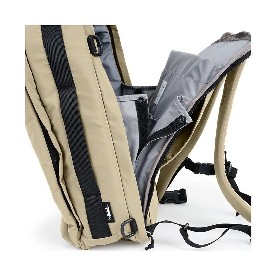 HELLOLULU Kell 3 Way Briefpack Pastel Khaki