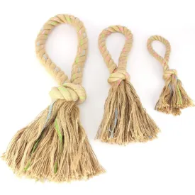 Hemp Rope Jungle Ring Dog Toy