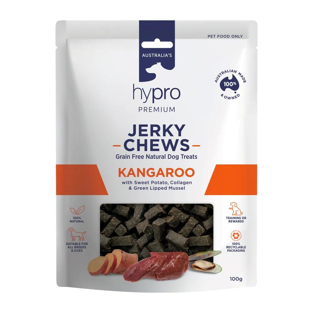 Hypro Premium Kangaroo Jerky Treats 100g