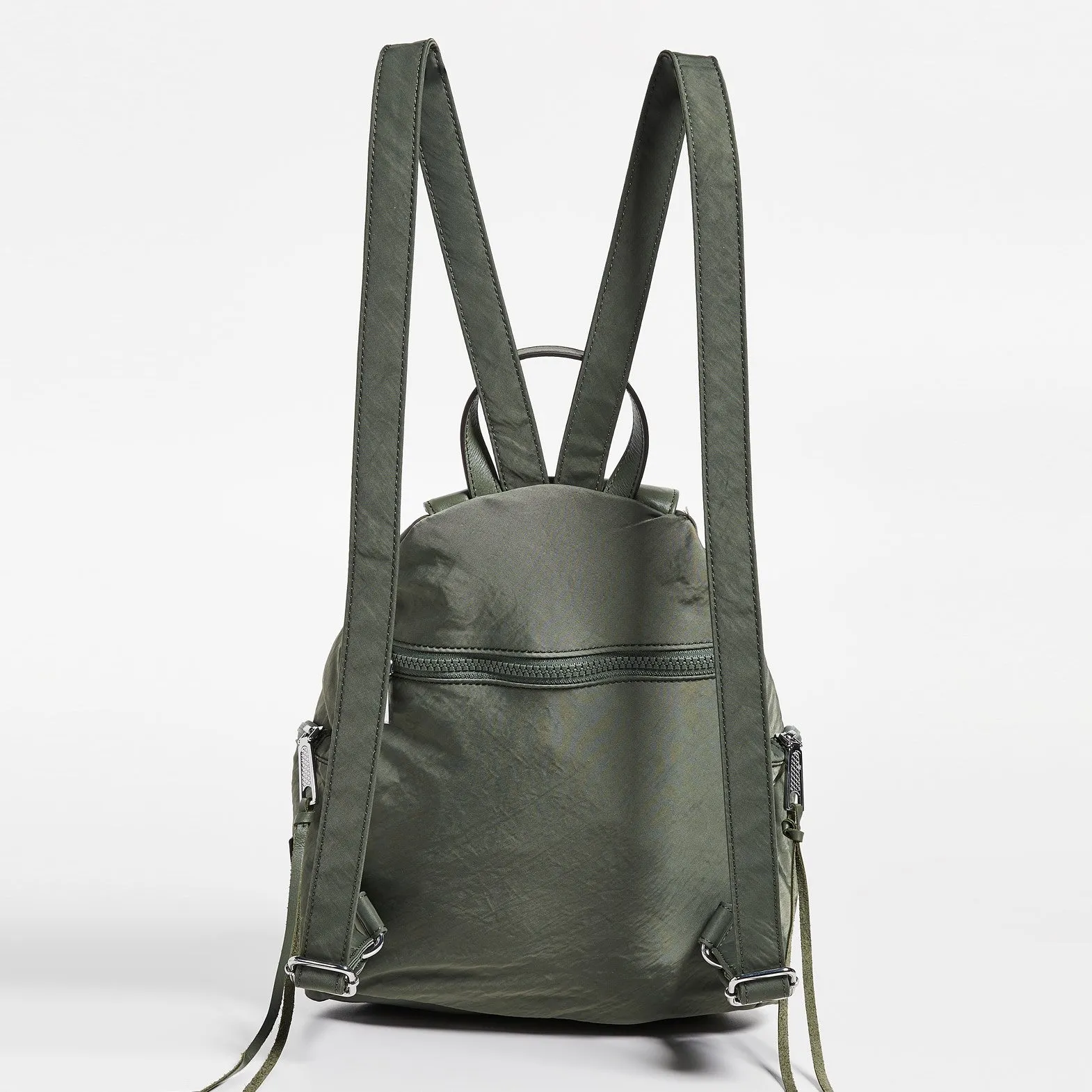 Julian Nylon Backpack (Olive)
