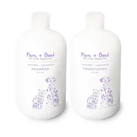 Lavender   Chamomile Dog Shampoo/Conditioner Set