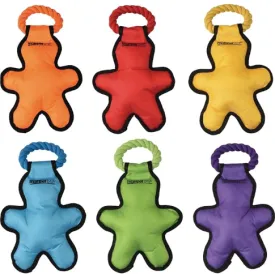Multipet Tug 'O Man with Rope Tough Dog Toy 14"