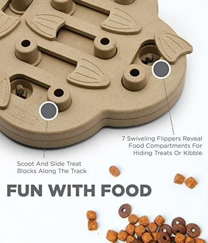 Nina Ottosson Outward Hound Puzzle Toy for Dogs - Stimulating Interactive Dog Game for Dispensing Treats