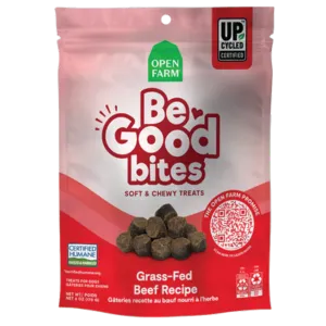 Open Farm Be Good Bites Beef Soft & Chewy Dog Treats 6 oz
