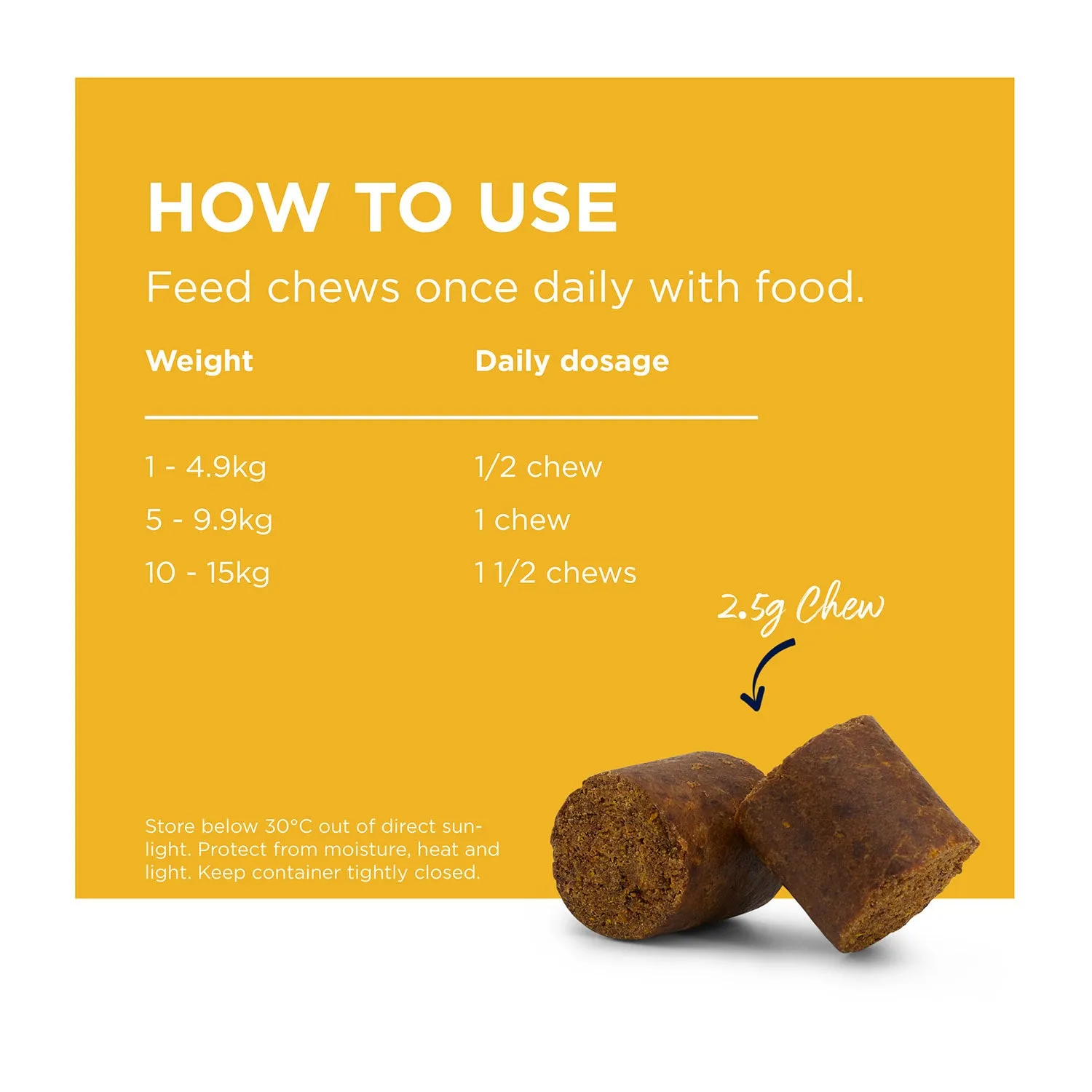 PAW Complete Calm Multivitamin Small Dog Chews 75g 30pk