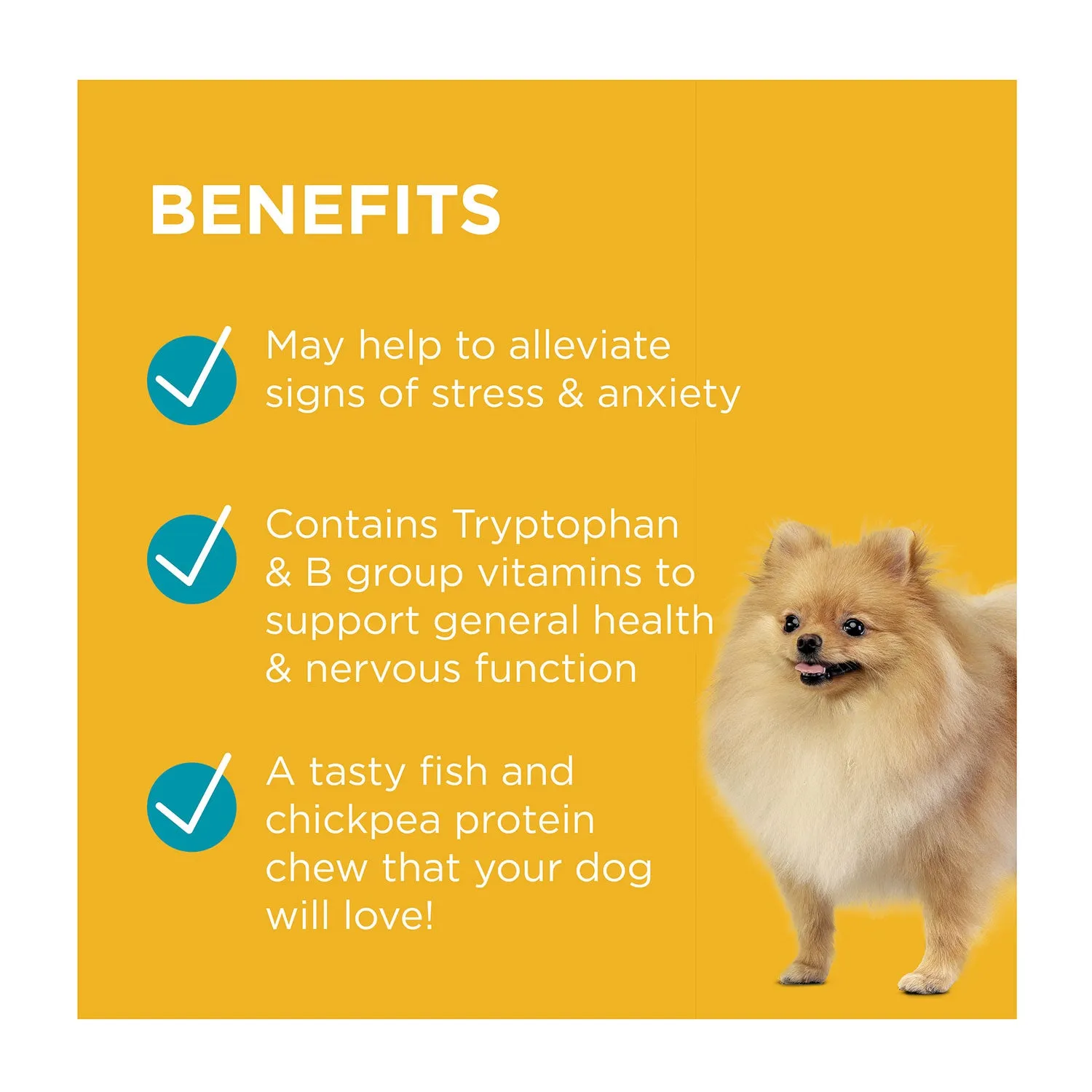 PAW Complete Calm Multivitamin Small Dog Chews 75g 30pk