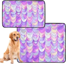 Pet Mat, Absorbent and Puppy Pee Pads Washable Pet Carpet, Suitable for Indoor Pee Station for Dogs, Smallx3