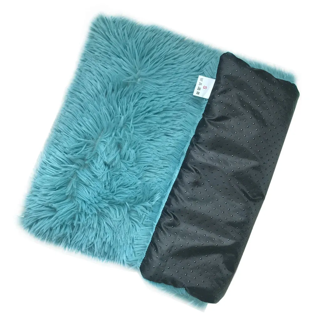 Plush Dog Cushion washable Soft Pet Dog Bed Sleeping Mat Cat Beds for Dog Pad Winter Warm Pet Blanket Large Medium Dogs Cushion
