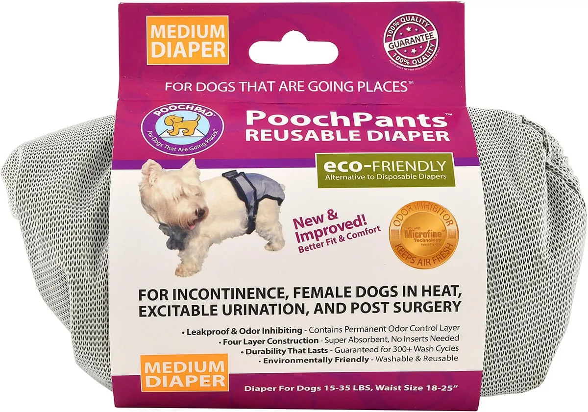 PoochPants Reusable Dog Diapers