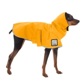 ReCoat ♻️ Miniature Pinscher Raincoat with Harness Opening