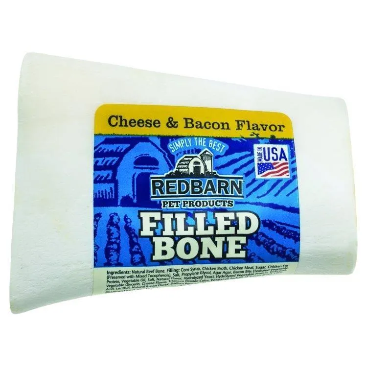 Redbarn Small Filled Bone - Bacon & Cheese
