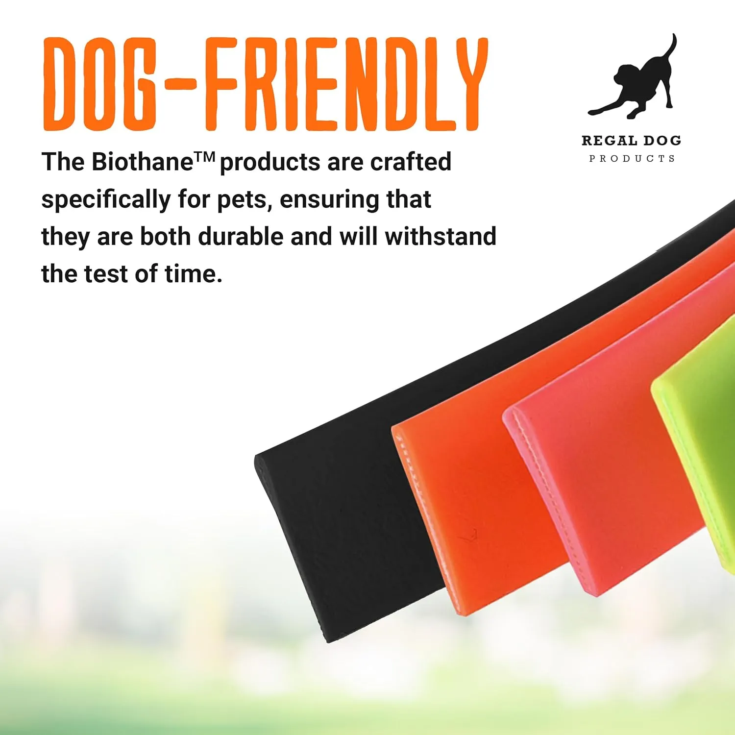 Regal Dog Products Biothane Beta 520 Super Heavy - Medium Blue - BU 522 Coated Webbing Beta Biothane Roll | 3/4 Inch x 25 Feet | Waterproof Biothane Strap