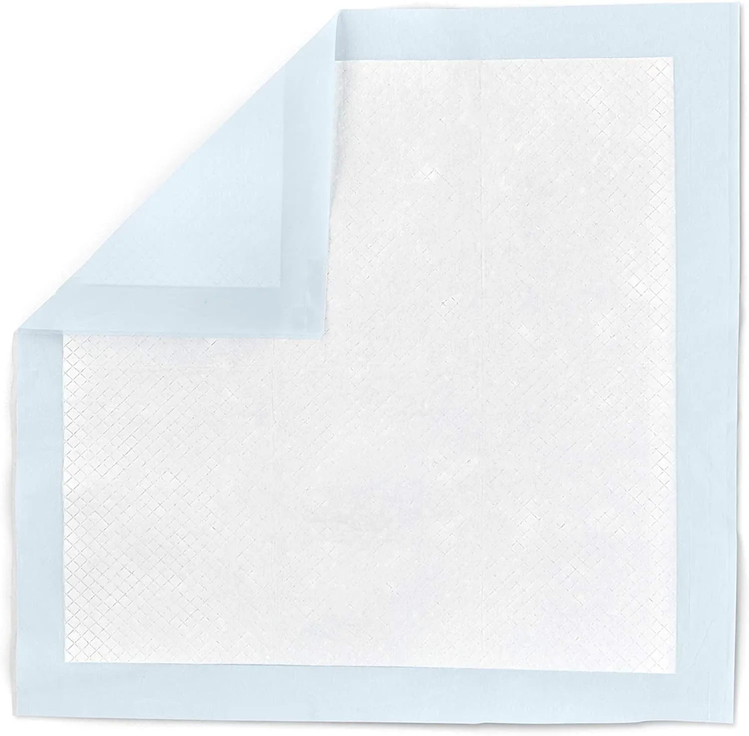(Set of 40) 60x60cm Absorbent Puppy Hygiene Mat Pet Mat - Blue