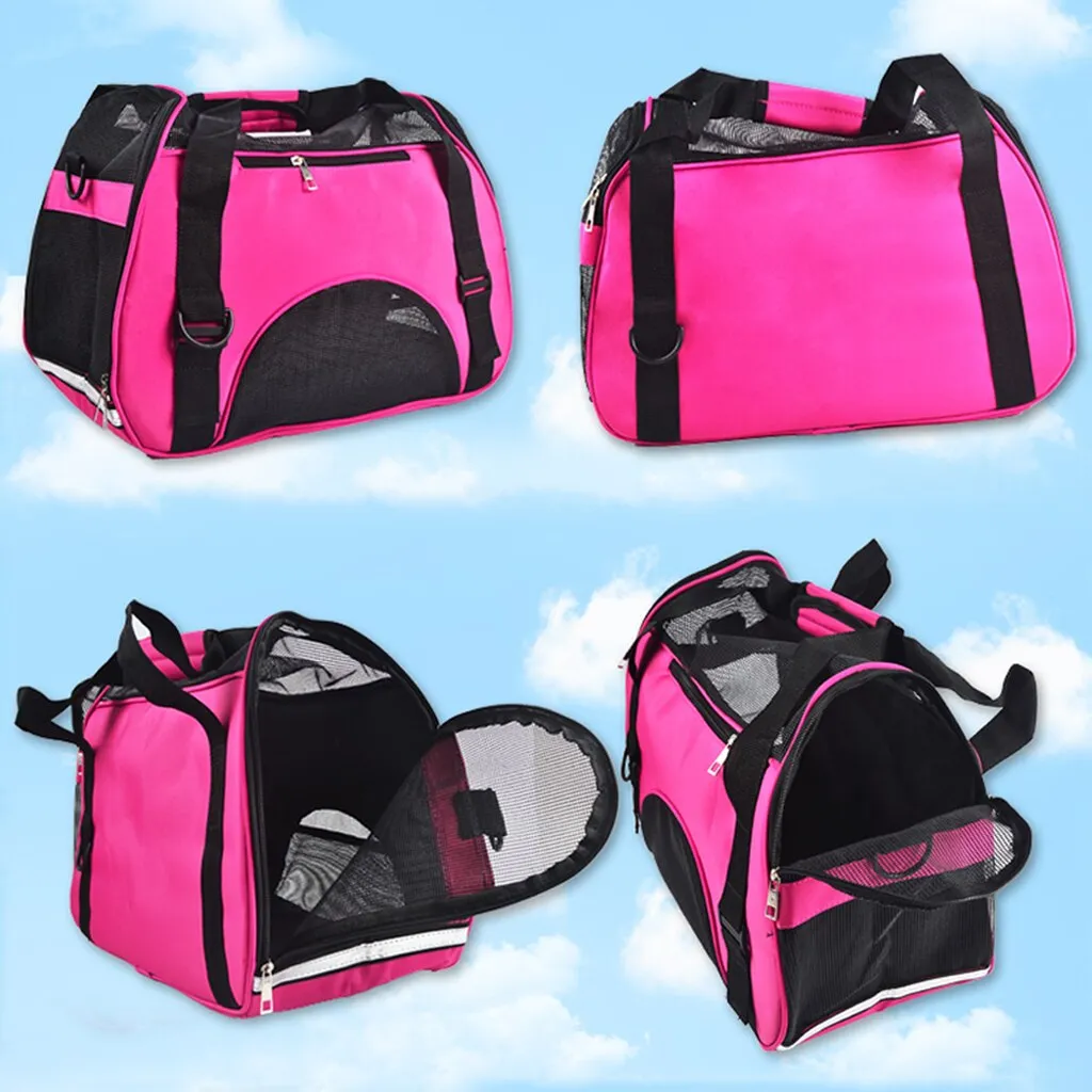 Sidiou Group Soft Sided Carriers Pet Bag Box Dog Cat Slings Carriers Travel Accessories Breathable