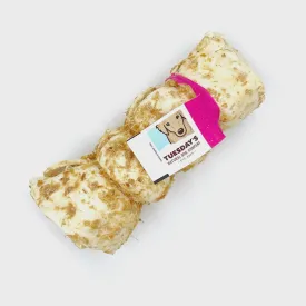 Tuesday's Natural Dog Company 5-6" Bully Dusted Beef Cheek Roll
