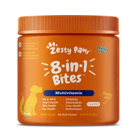 Zesty Paws Dog 8-in-1 Multifunctional Bites Chicken 90soft chews